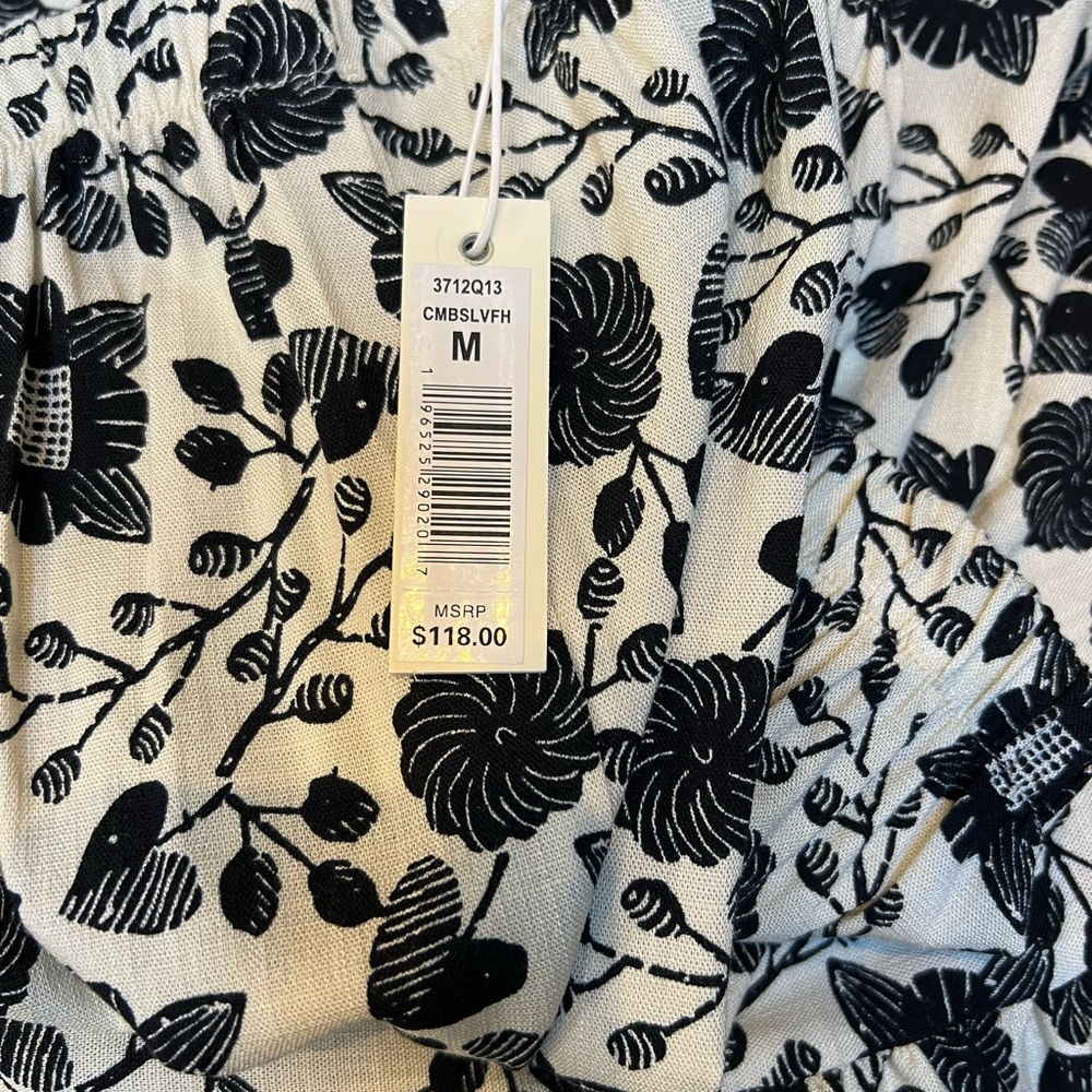 NWT Max Studio Tiered Floral Maxi Skirt - Picture 3 of 6